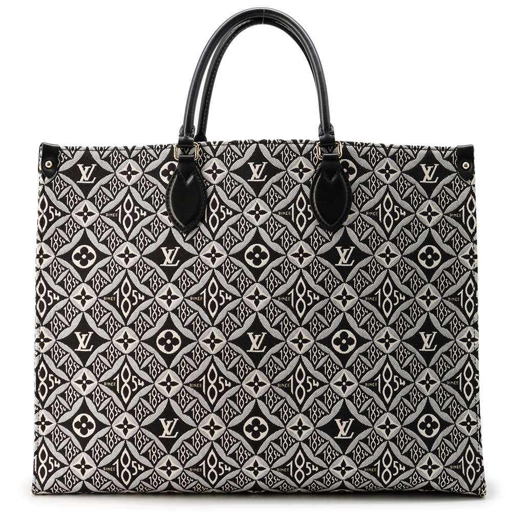 LOUIS VUITTON Onthego Noir M57207 Monogram・Jacquard SINCE1854 Size GM