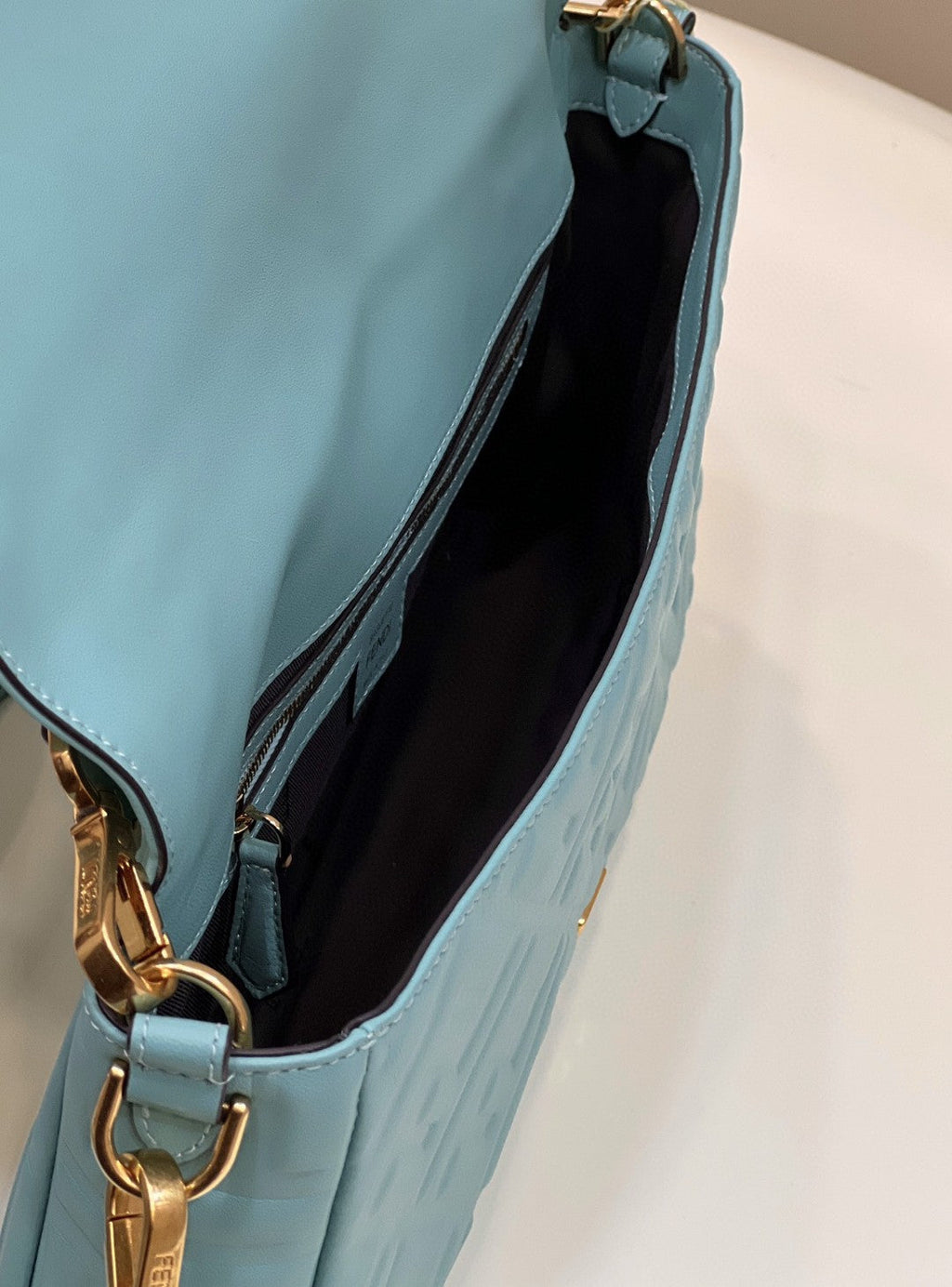 FI Baguette MeGLAMIum Mint Green Bag For Woman 27cm/10.5in 8BR600A72VF1IV6