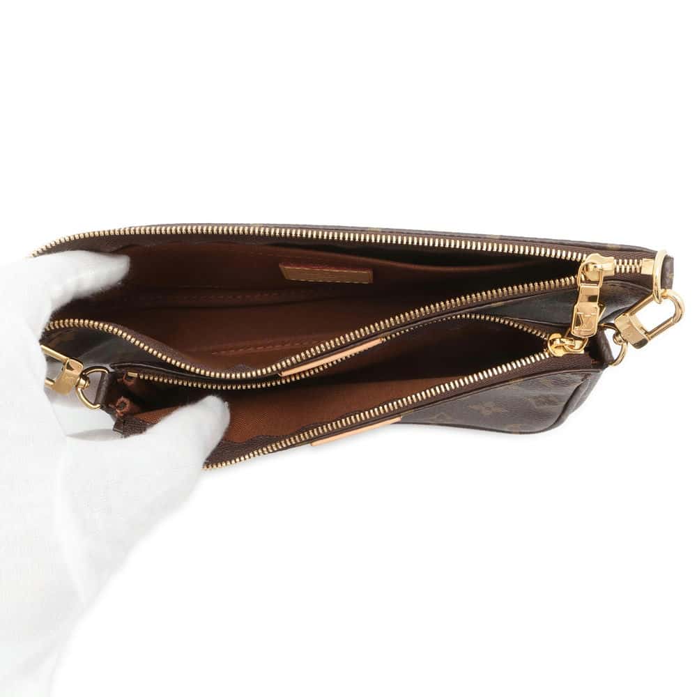 LOUIS VUITTON Multi Pochette Accessoires Rose claire M44840 Monogram