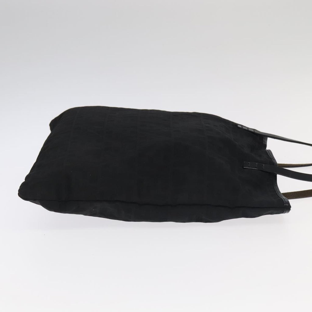 FENDI Zucca Canvas Tote Bag Black 98967