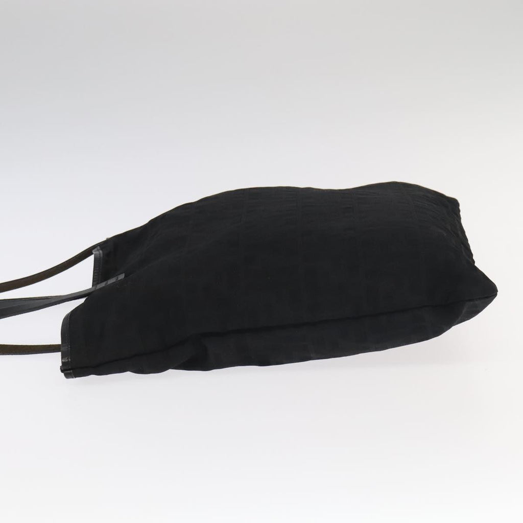FENDI Zucca Canvas Tote Bag Black 98967