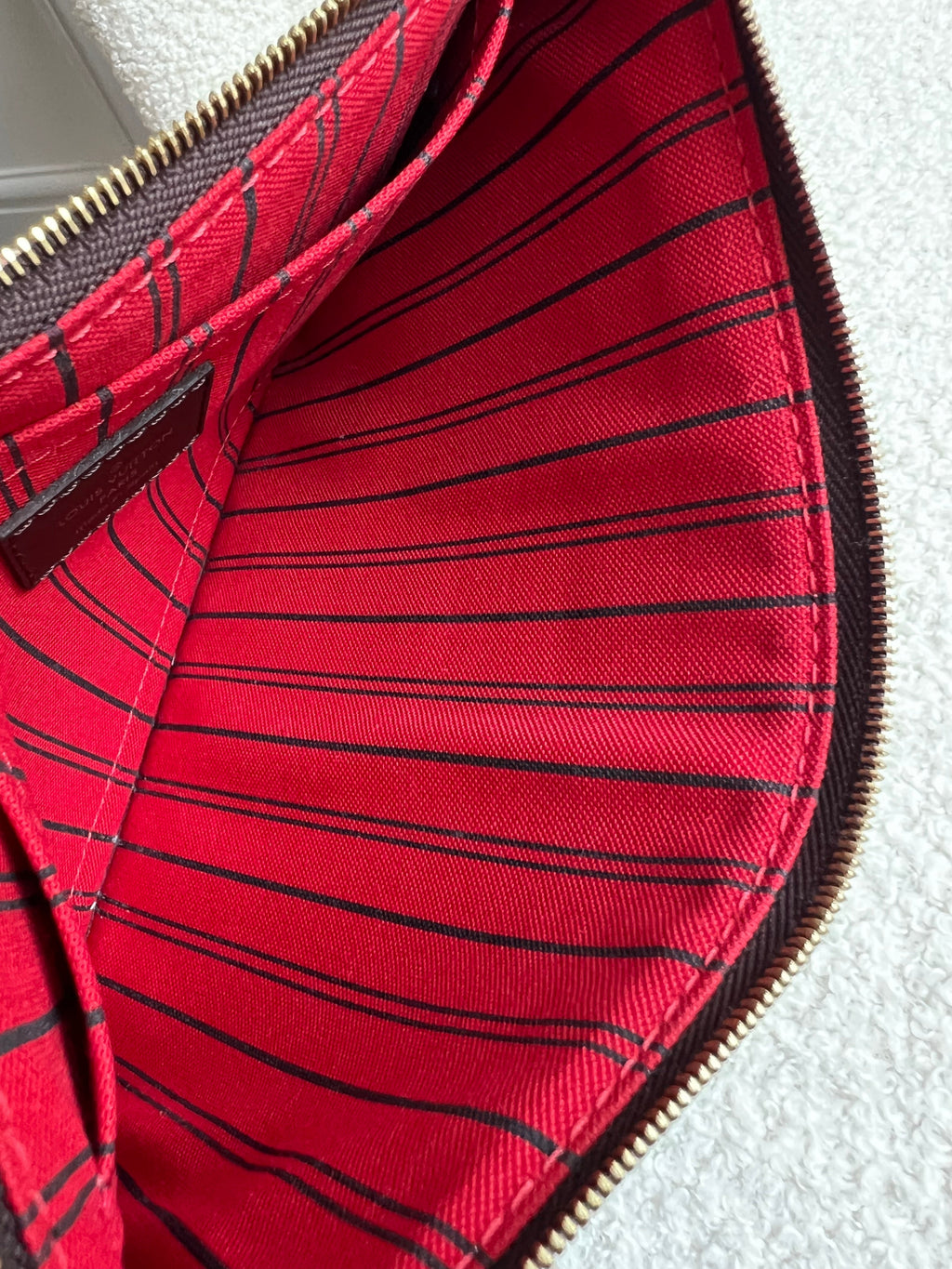 Louis Vuitton Pouch (from Neverfull) in Damier Ebene