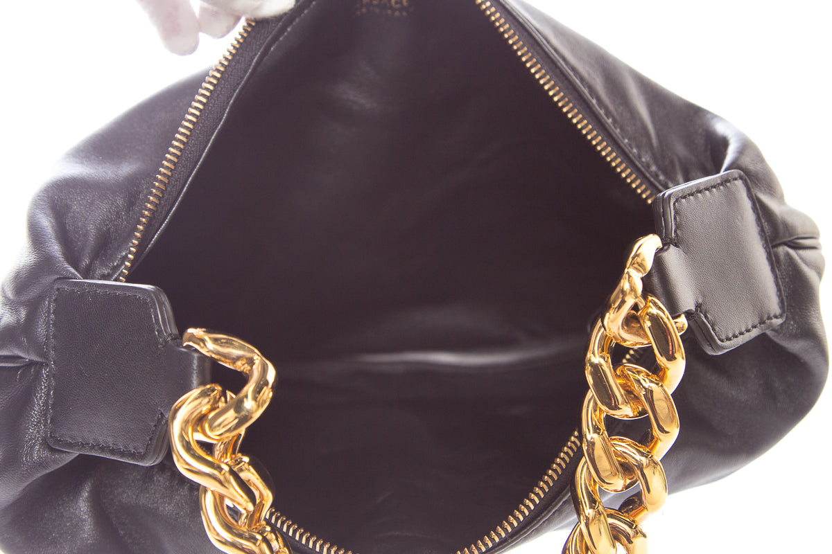 Versace Black Hobo