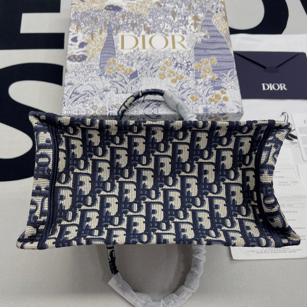 GLAMI Small Book Tote Blue, For Women, WomenÃ¢â‚¬â„¢s Handbags 26.5cm/10.5in CD M1265ZRIW_M928