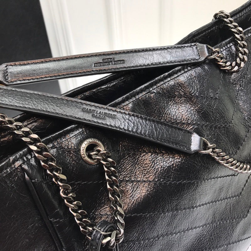 GLAMI Niki Shopping Bag Black For Women 13.8in/35cm YSLÃ‚Â 