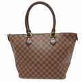 LOUIS VUITTON Saleya Red N51188 Damier Ebene Canvas Size MM
