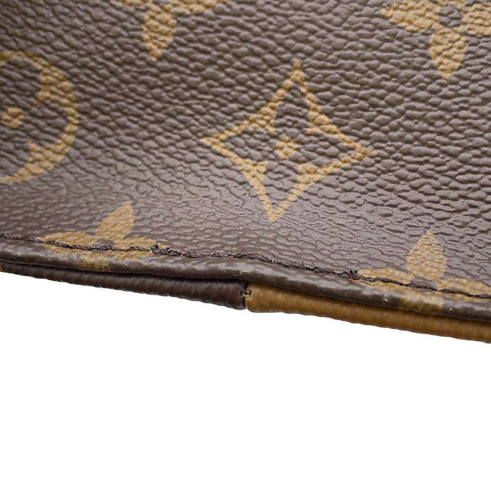 LOUIS VUITTON Onthego Red M46373 Monogram Monogram Reverse Canvas Monogram Giant Size PM