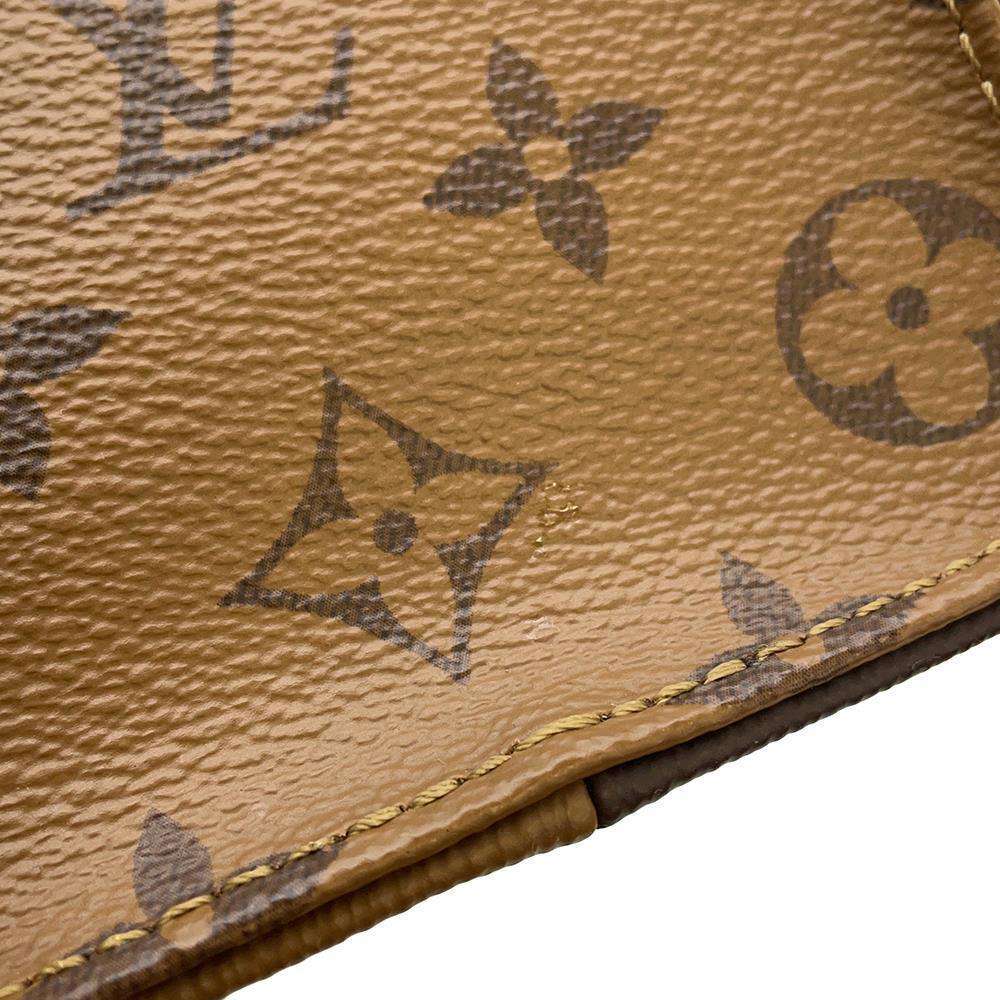 LOUIS VUITTON Onthego Red M46373 Monogram Monogram Reverse Canvas Monogram Giant Size PM