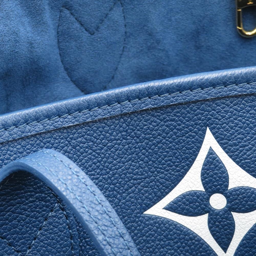 LOUIS VUITTON Neverfull GradationBlue M46514 Monogram Empreinte Leather Size MM