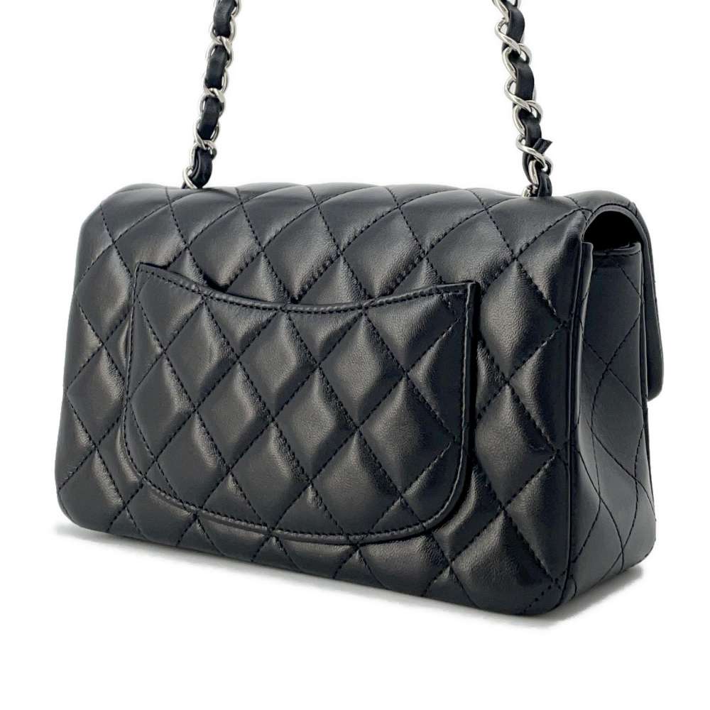 CHANEL Matelasse ChainShoulder BlackA69900 Lambskin Size Mini