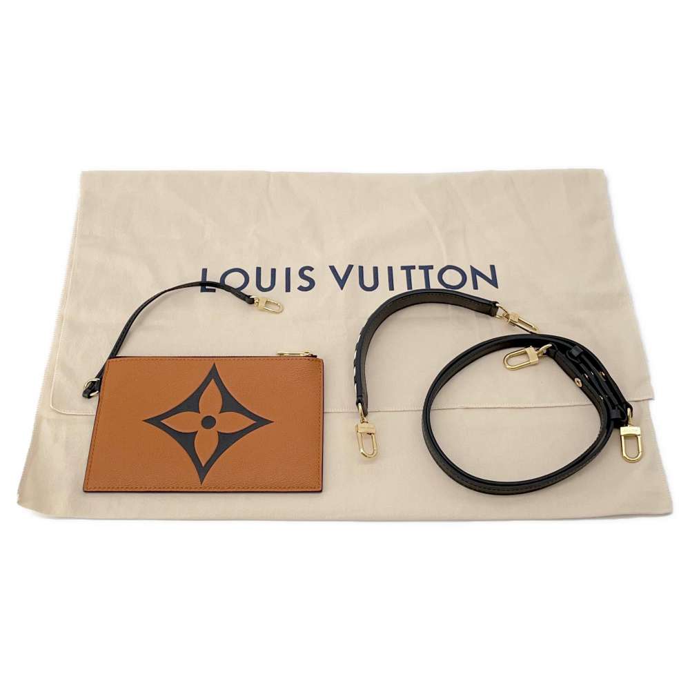 LOUIS VUITTON Neonoe Caramel/Black M56888 Monogram / Giant