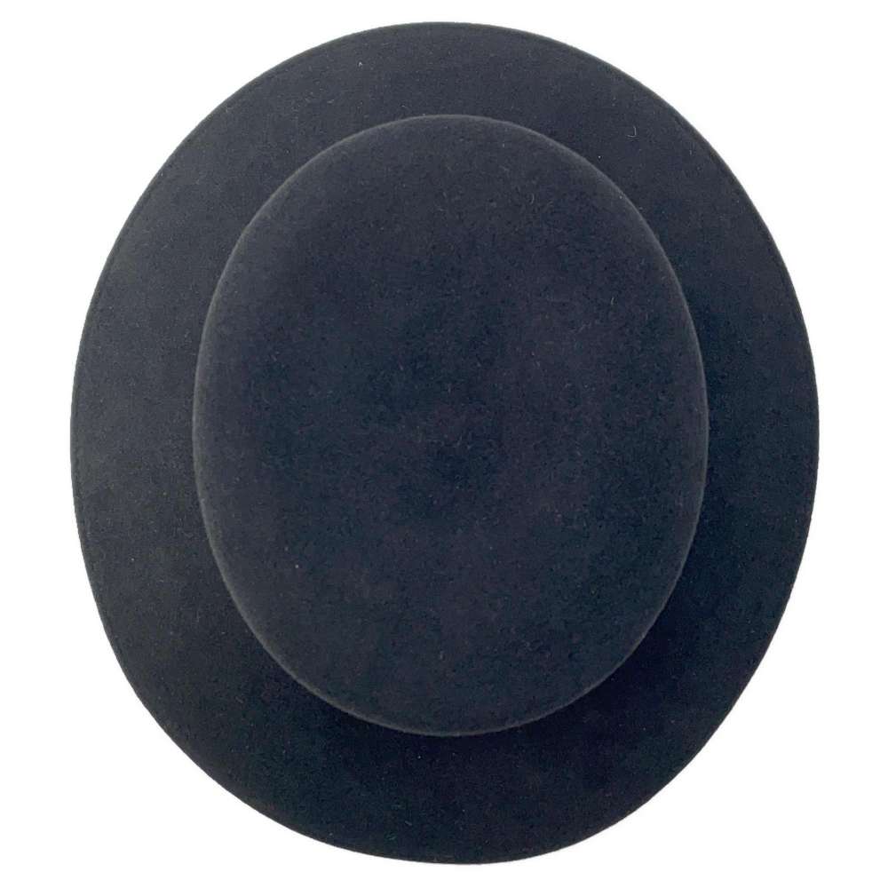 CHANEL hat Size M Black Lapin 100%