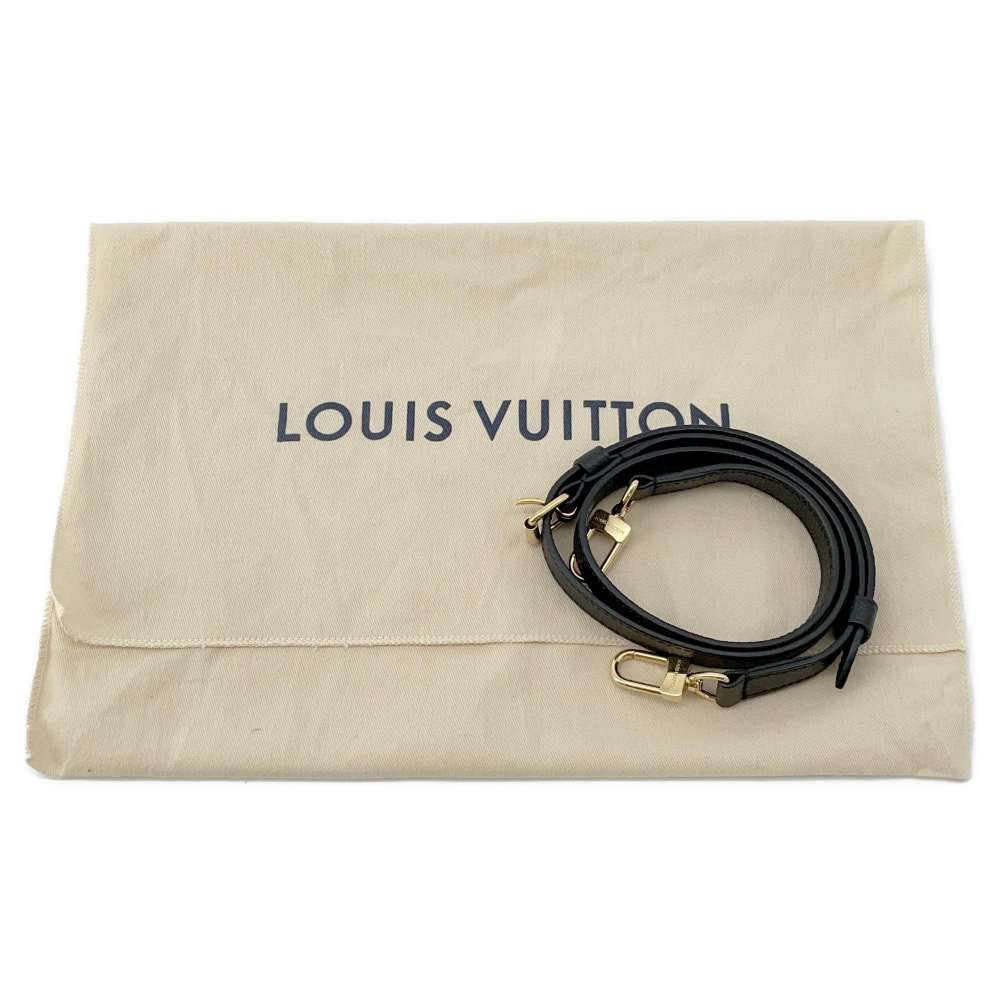 LOUIS VUITTON Onthego Noir/Beige M45659 Bicolor Monogram Empreinte Leather Size PM