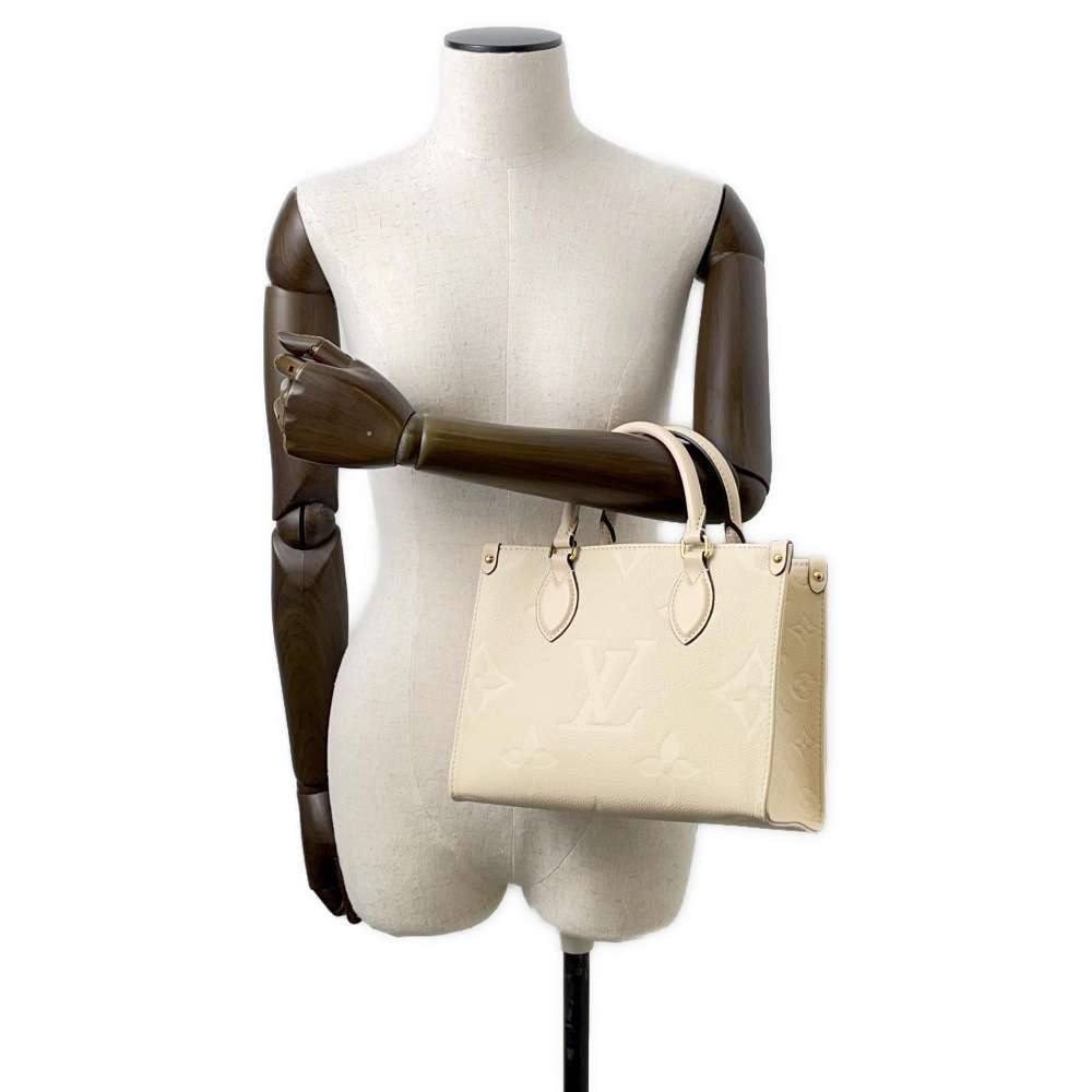 LOUIS VUITTON Onthego claim M46569 Monogram Empreinte Leather Size PM