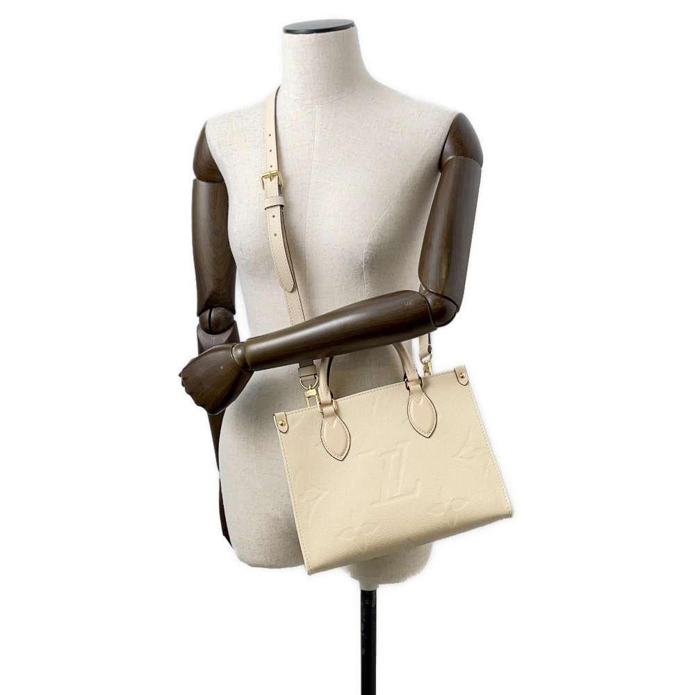 LOUIS VUITTON Onthego claim M46569 Monogram Empreinte Leather Size PM
