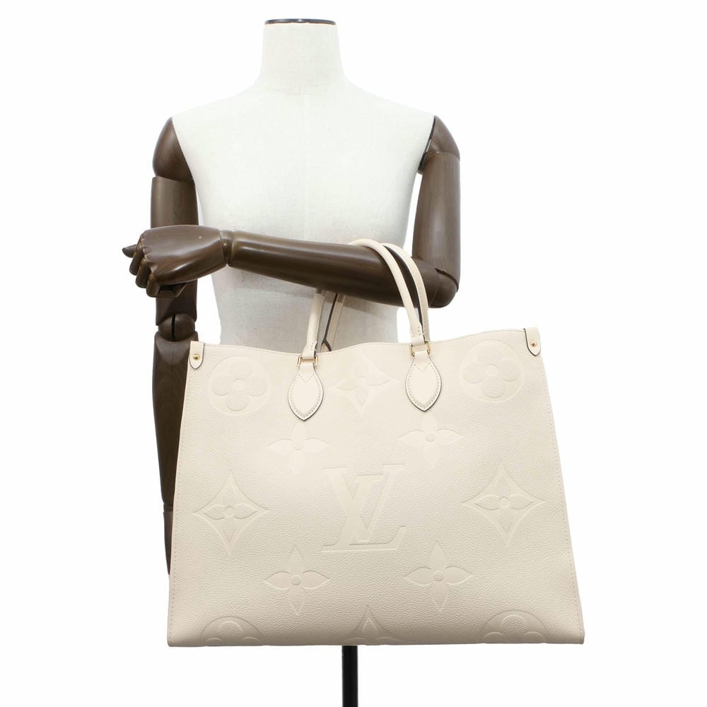 LOUIS VUITTON Onthego claim M45081 Monogram Empreinte Leather Size GM