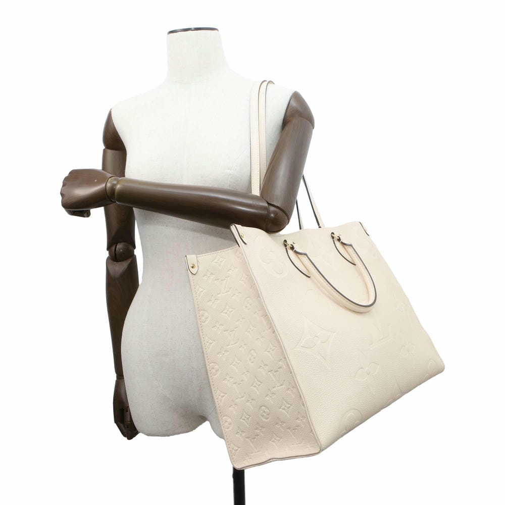 LOUIS VUITTON Onthego claim M45081 Monogram Empreinte Leather Size GM