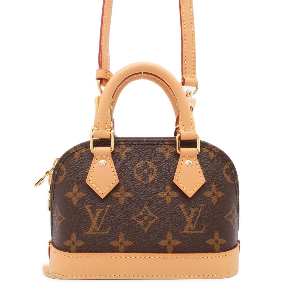 LOUIS VUITTON Nano Alma Brown M82717 Monogram