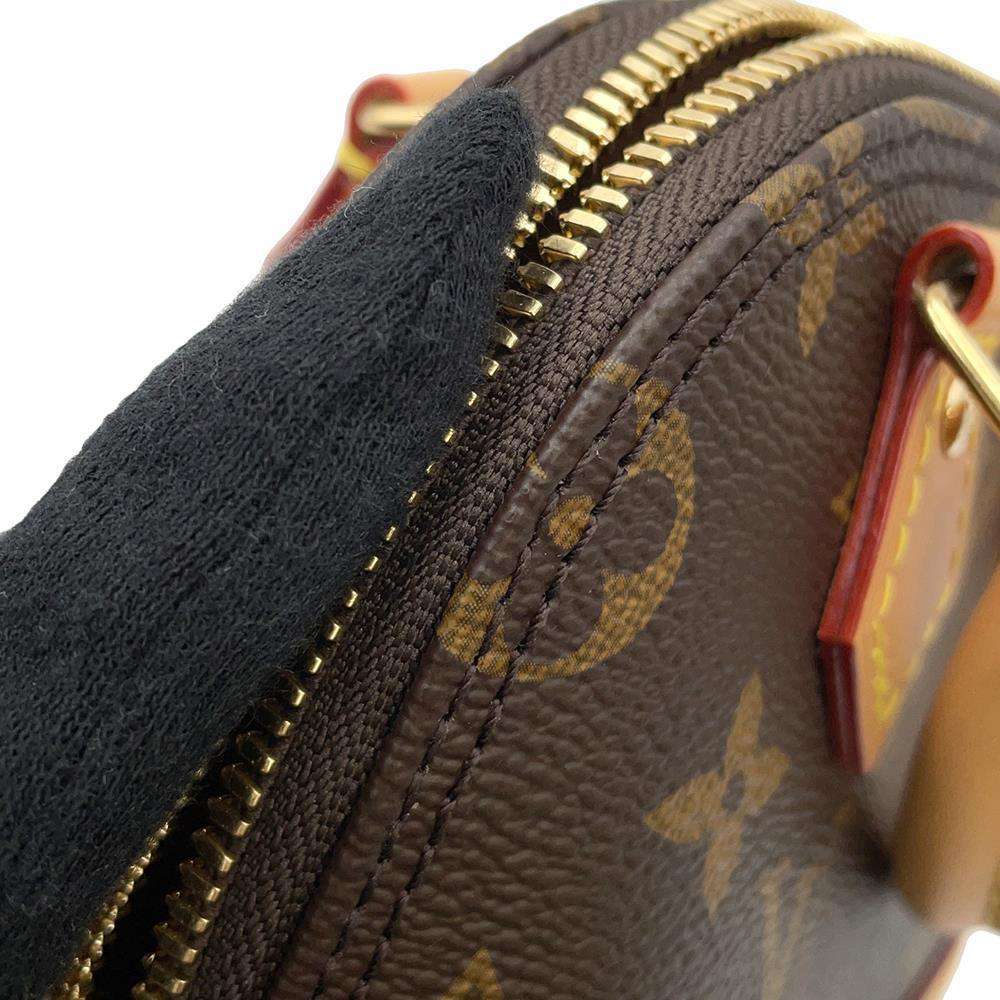 LOUIS VUITTON Nano Alma Brown M82717 Monogram