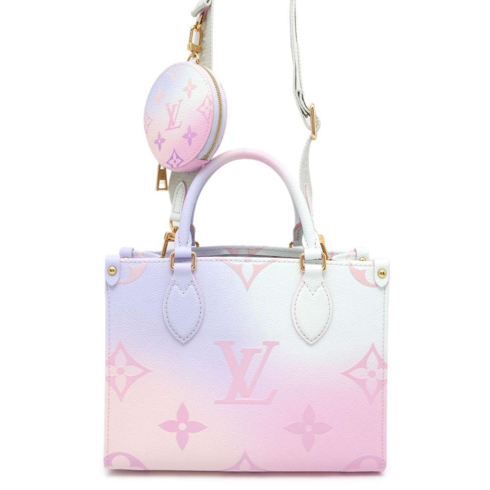 LOUIS VUITTON Onthego Gradation Sunrise pastel M59856 Monogram Size PM