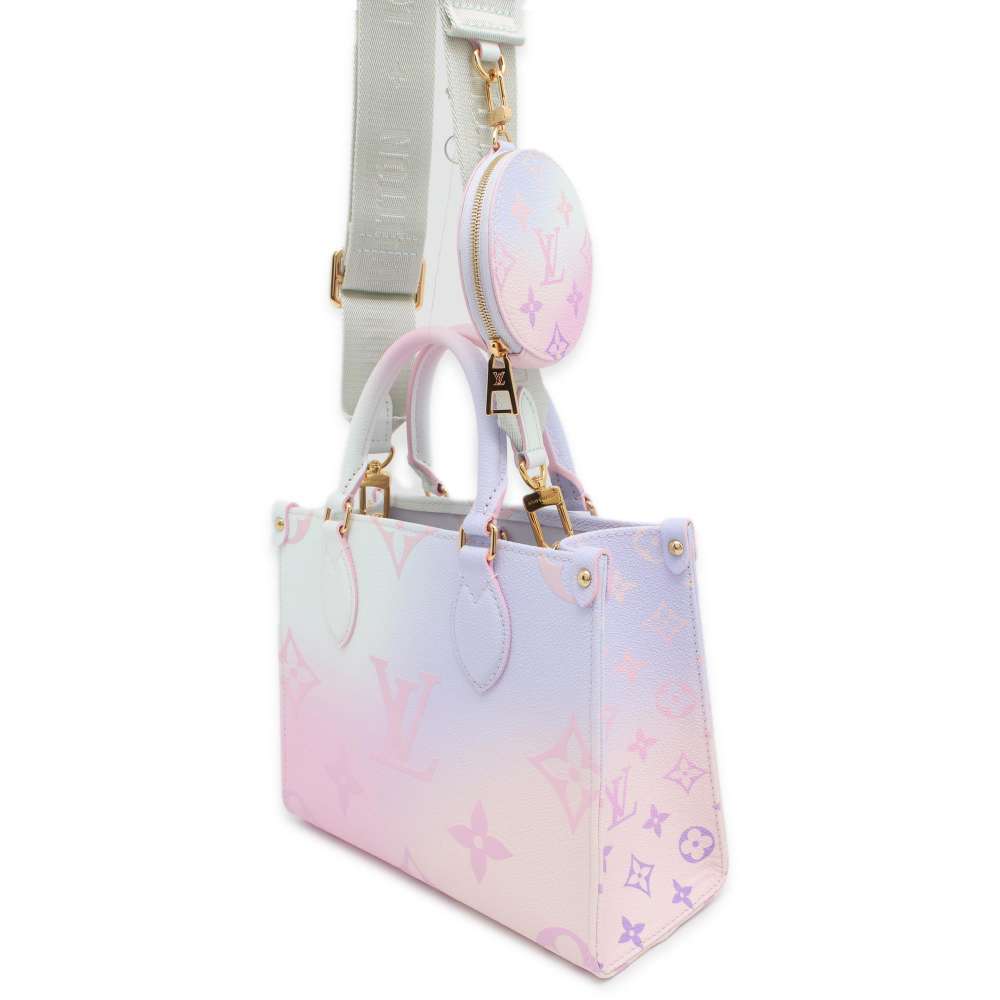 LOUIS VUITTON Onthego Gradation Sunrise pastel M59856 Monogram Size PM