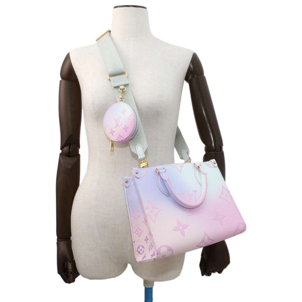 LOUIS VUITTON Onthego Gradation Sunrise pastel M59856 Monogram Size PM