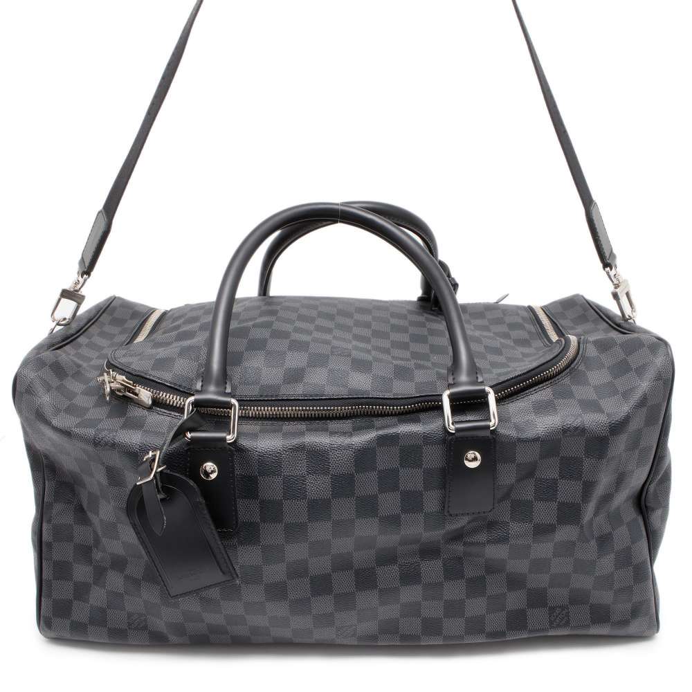 LOUIS VUITTON Roadster Noir N48189 Damier Graphite Size 50