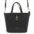 LOUIS VUITTON Neverfull・Inside Out Black M12099 Monogram Grain Leather Size BB