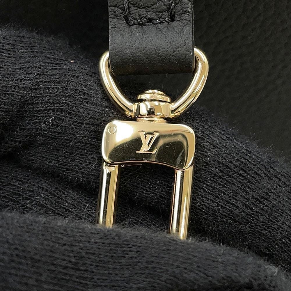 LOUIS VUITTON Neverfull・Inside Out Black M12099 Monogram Grain Leather Size BB
