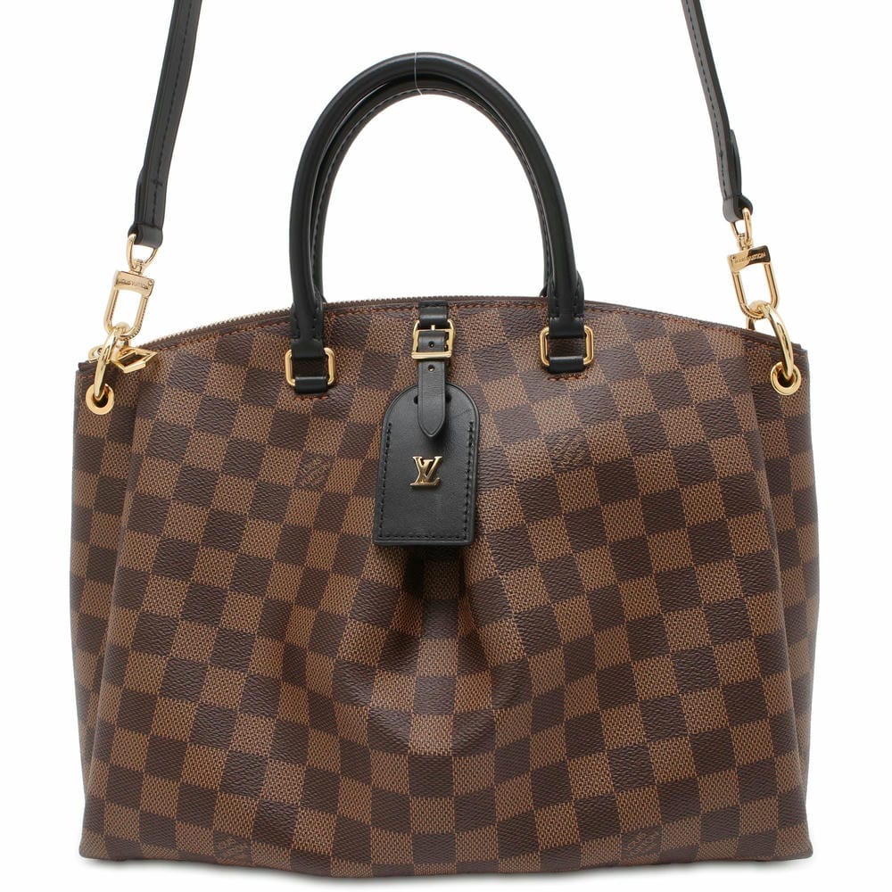 LOUIS VUITTON Odeon Tote Noir N45283 Damier Ebene Canvas Size MM