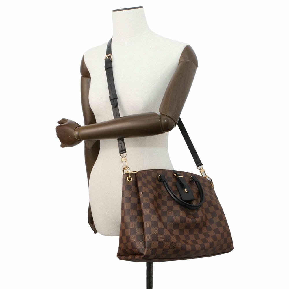 LOUIS VUITTON Odeon Tote Noir N45283 Damier Ebene Canvas Size MM