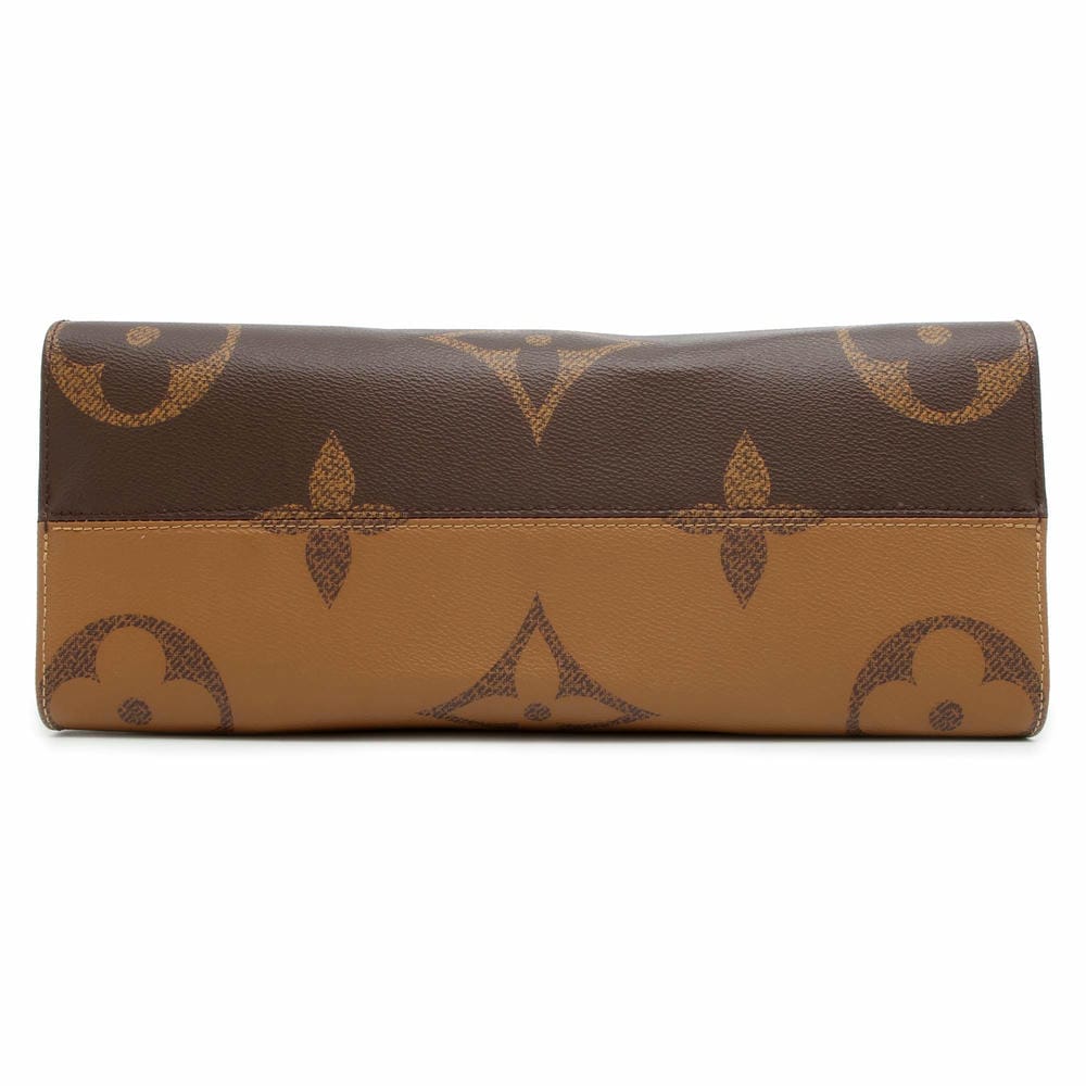 LOUIS VUITTON Onthego Red M45321 Monogram Monogram Reverse Canvas Monogram Giant Size MM