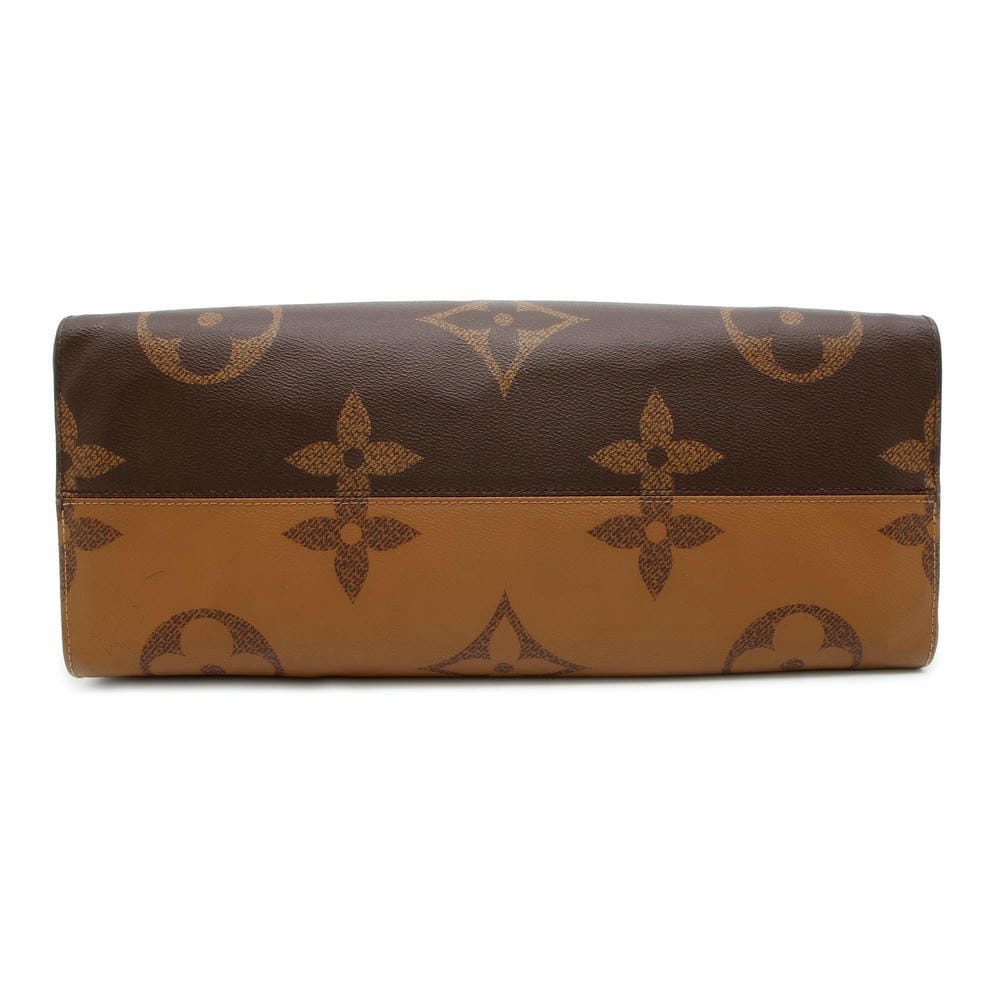 LOUIS VUITTON Onthego Red M44576 Monogram Monogram Reverse Canvas Monogram Giant Size GM