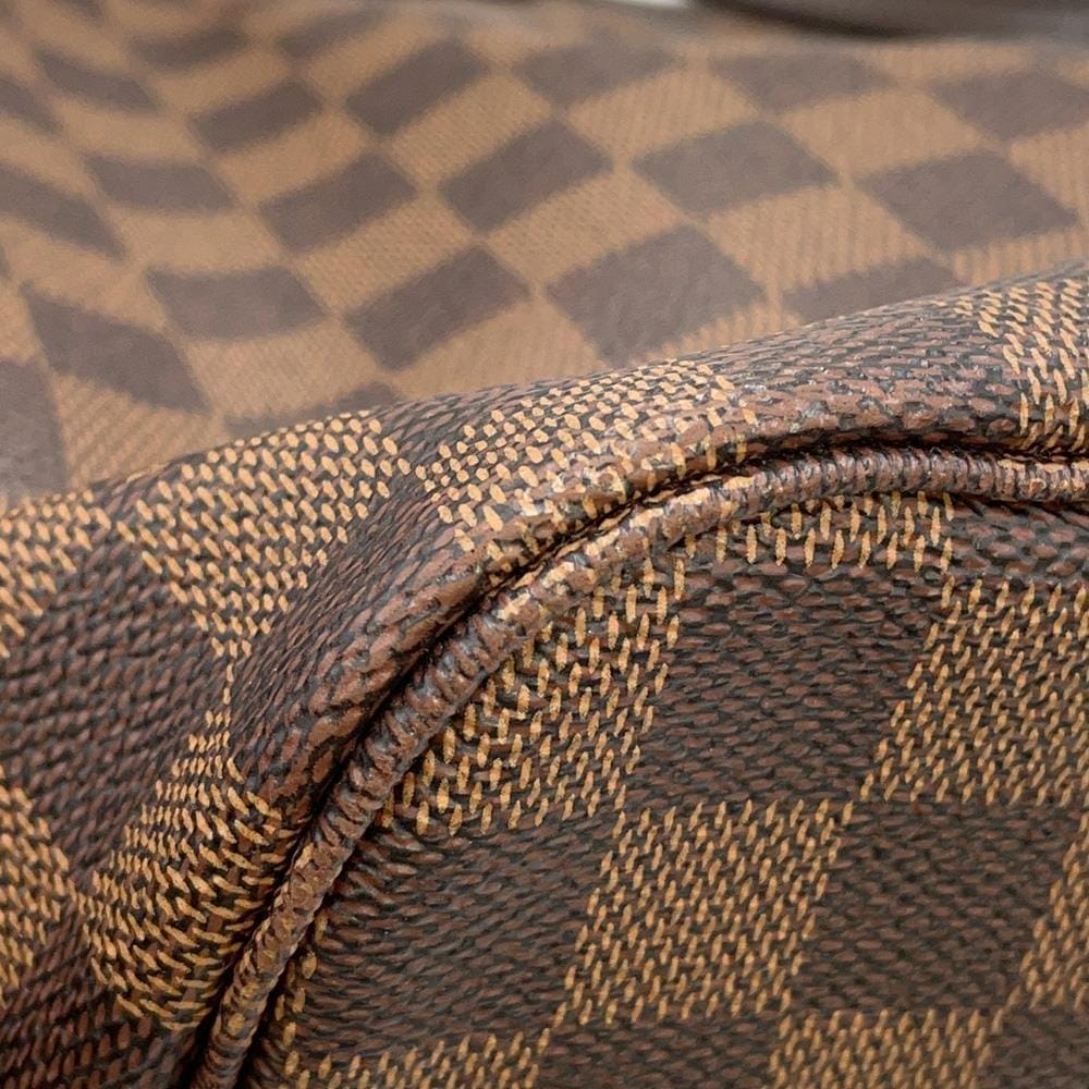 LOUIS VUITTON Neverfull Cerise N51105 Damier Ebene Canvas Size MM