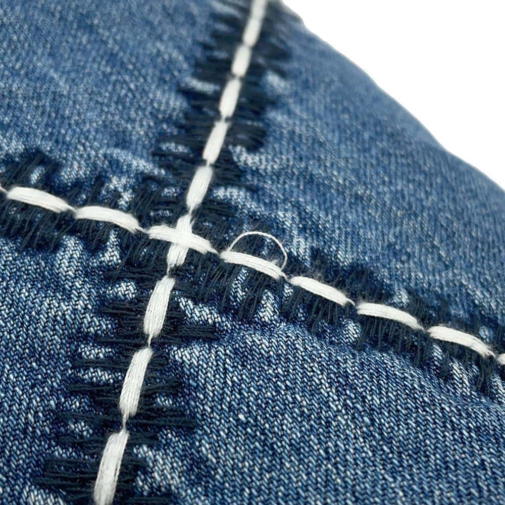 CHANEL Matelasse CHANEL22 BlueAS3260 Denim Size Small