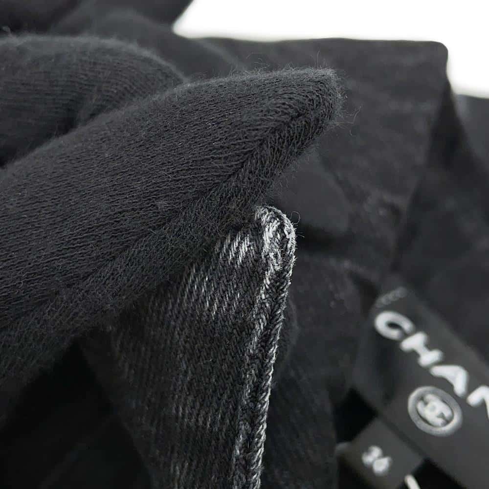 CHANEL Best Size 36 BlackP77615 Cotton100%