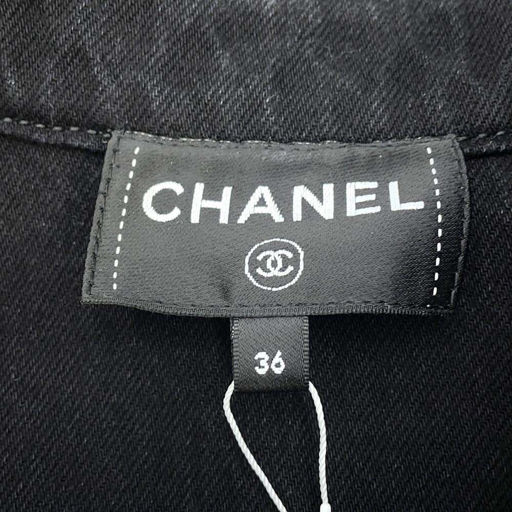CHANEL Best Size 36 BlackP77615 Cotton100%