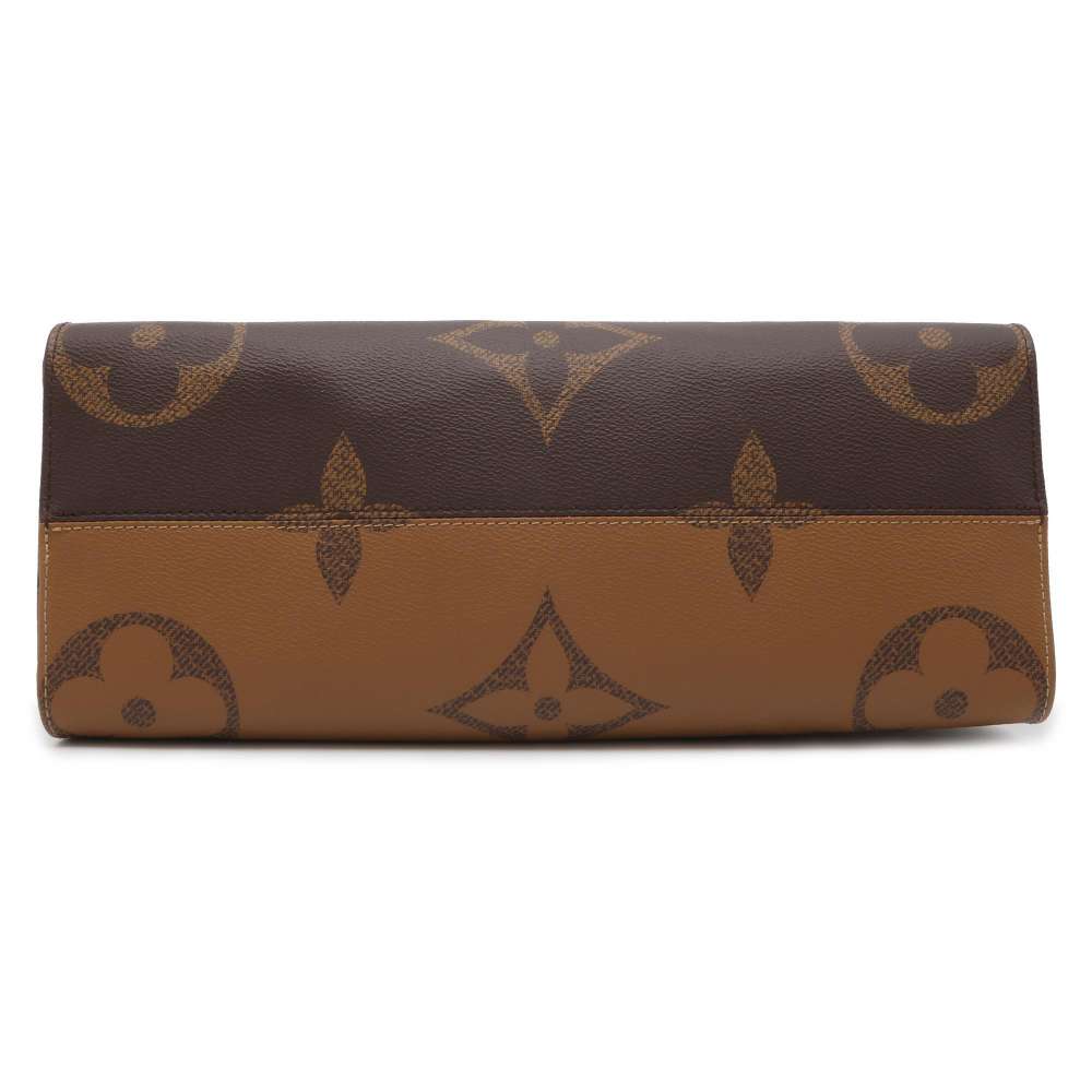LOUIS VUITTON Onthego Red M45321 Monogram Monogram Reverse Canvas Monogram Giant Size MM