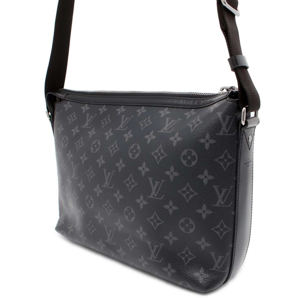 LOUIS VUITTON Odyssey Messenger Noir M44223 Monogram Eclipse Size PM