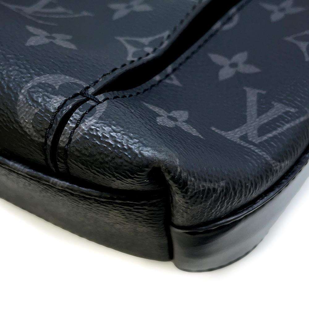 LOUIS VUITTON Odyssey Messenger Noir M44223 Monogram Eclipse Size PM