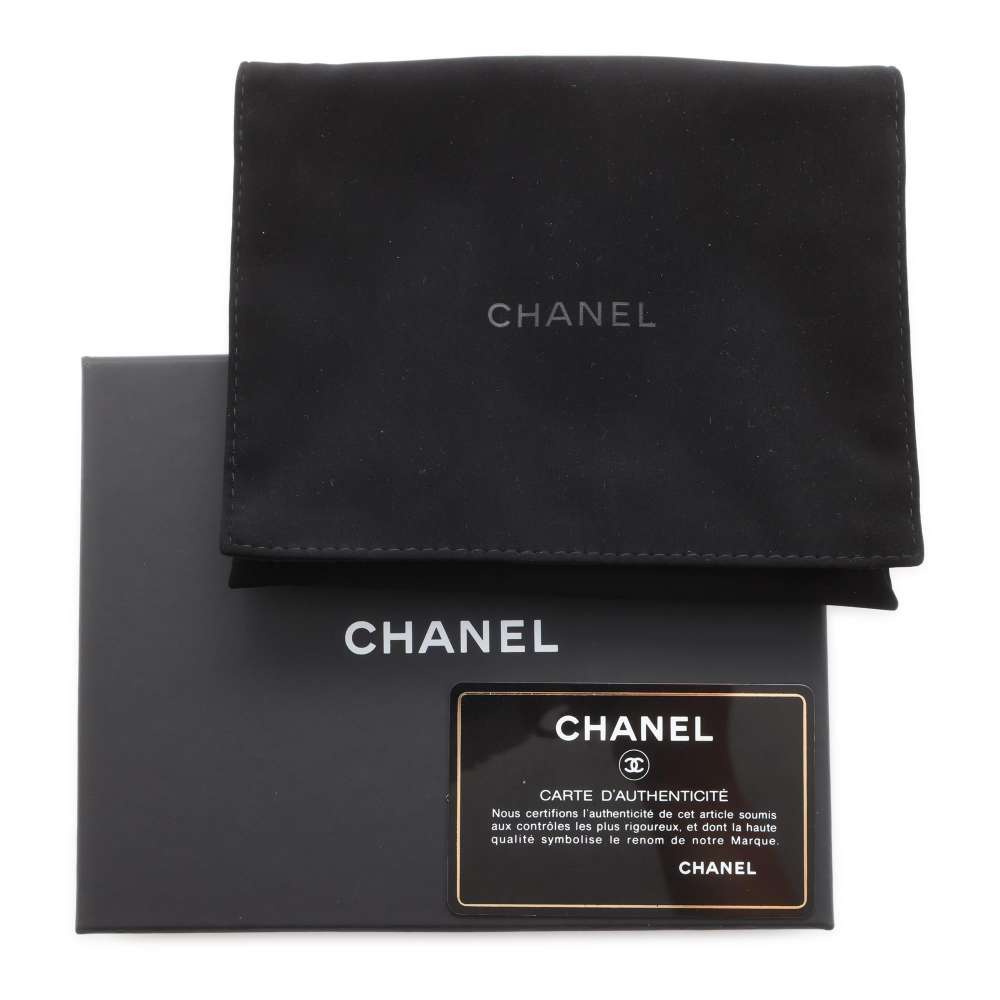 CHANEL 19 Chain Coin purse Black Lambskin