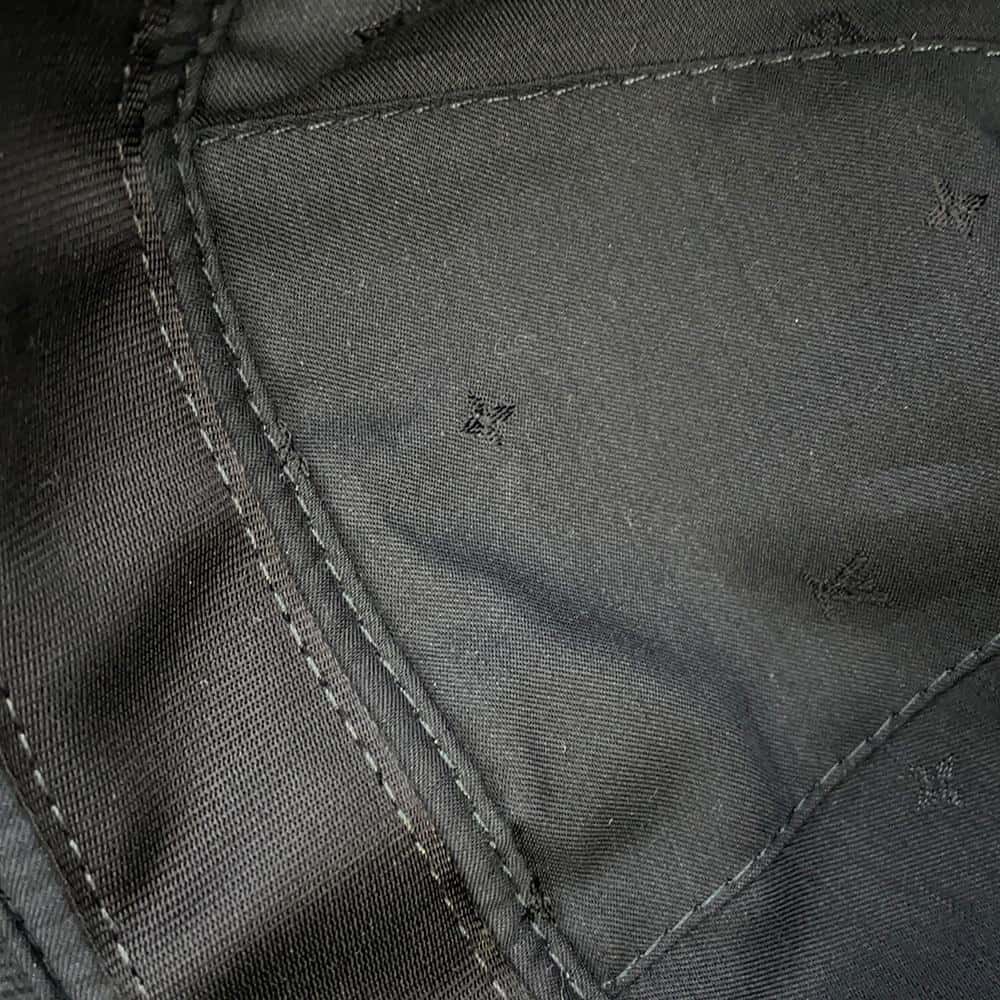 LOUIS VUITTON Cap LV Smash Size L Black M7608L Cotton100%