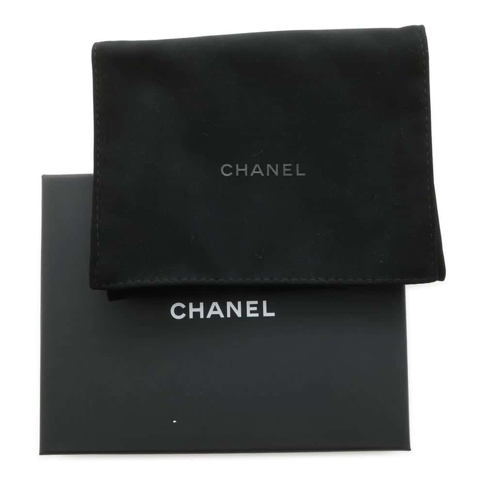 CHANEL Matelasse Fragment Card Case PinkAP3836 Caviar Leather