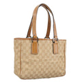 GUCCI GG Canvas Shoulder Bag Beige 113019 99309