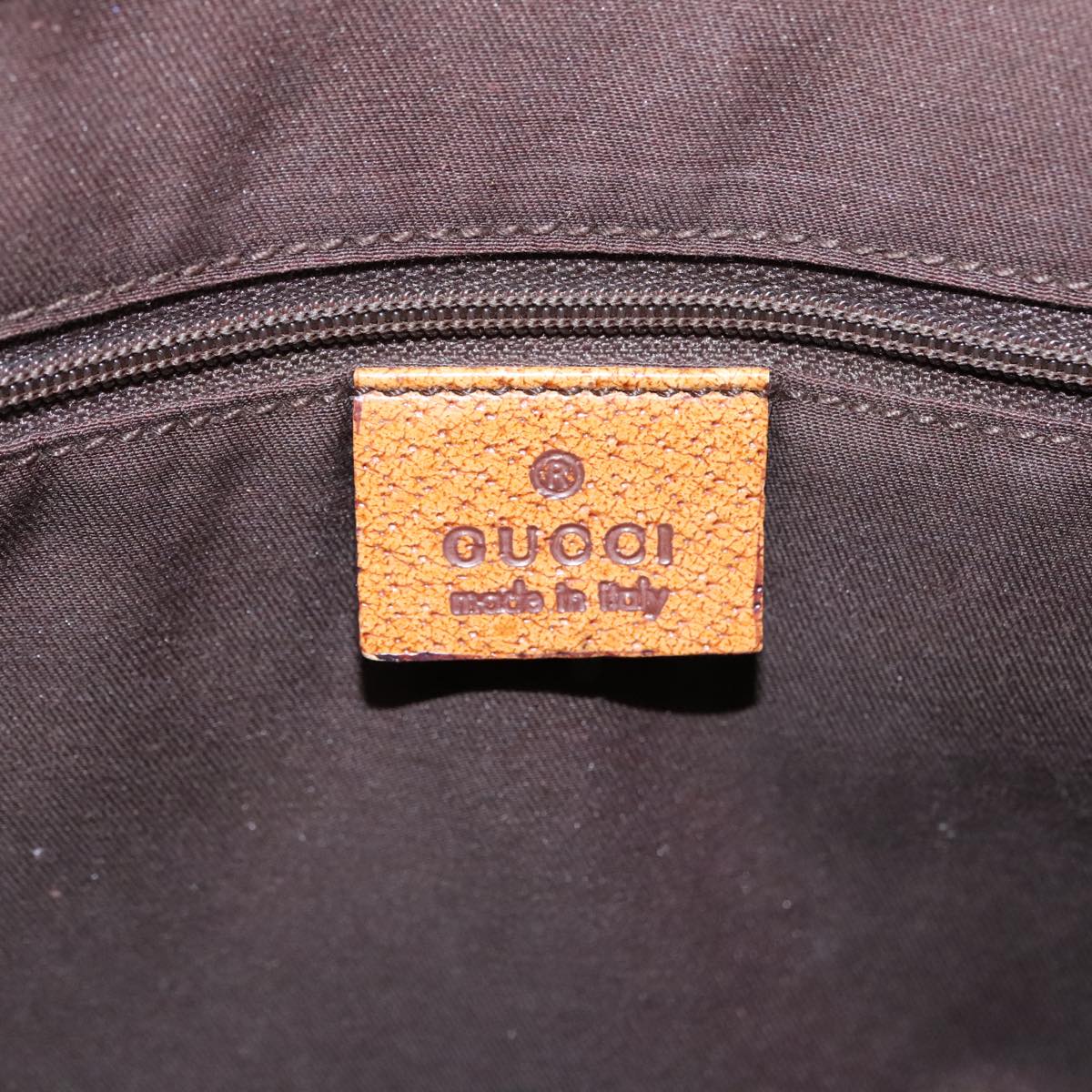 GUCCI GG Canvas Shoulder Bag Beige 113019 99309