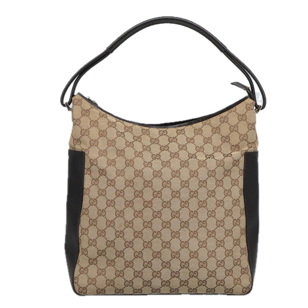 GUCCI GG Canvas Hand Bag Beige 001 3770 99311