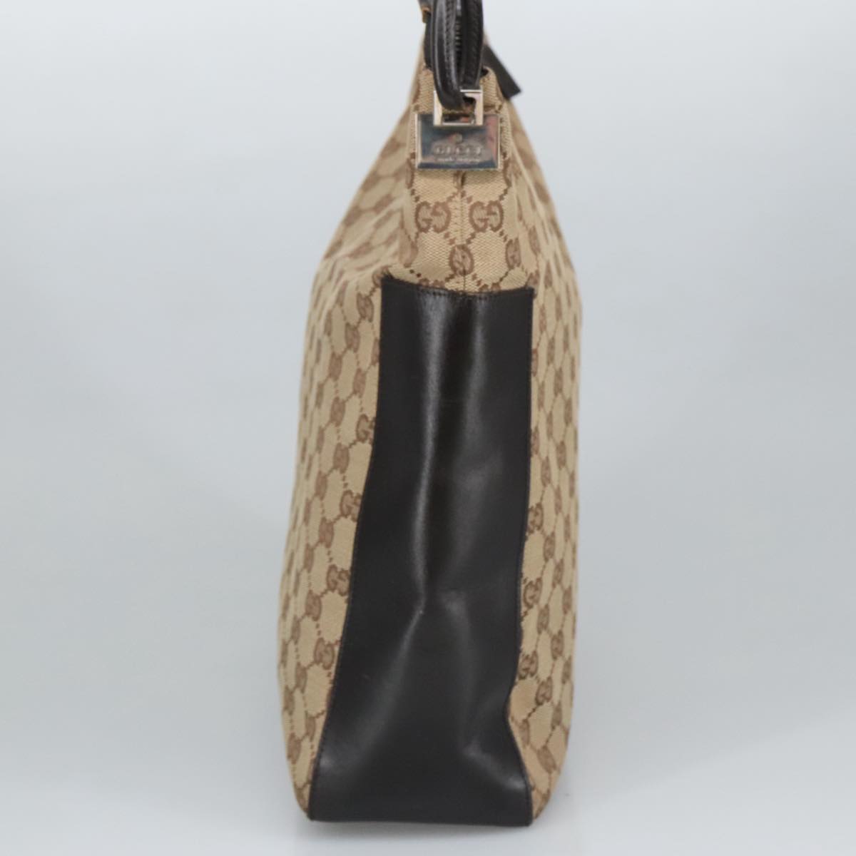 GUCCI GG Canvas Hand Bag Beige 001 3770 99311