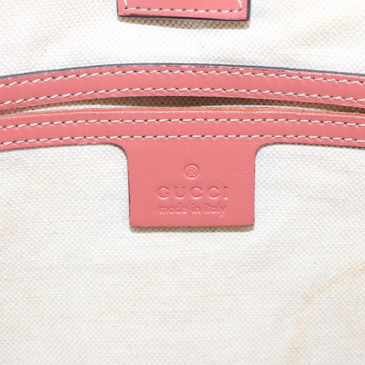 GUCCI GG Supreme Shoulder Bag PVC Beige 197953 99318
