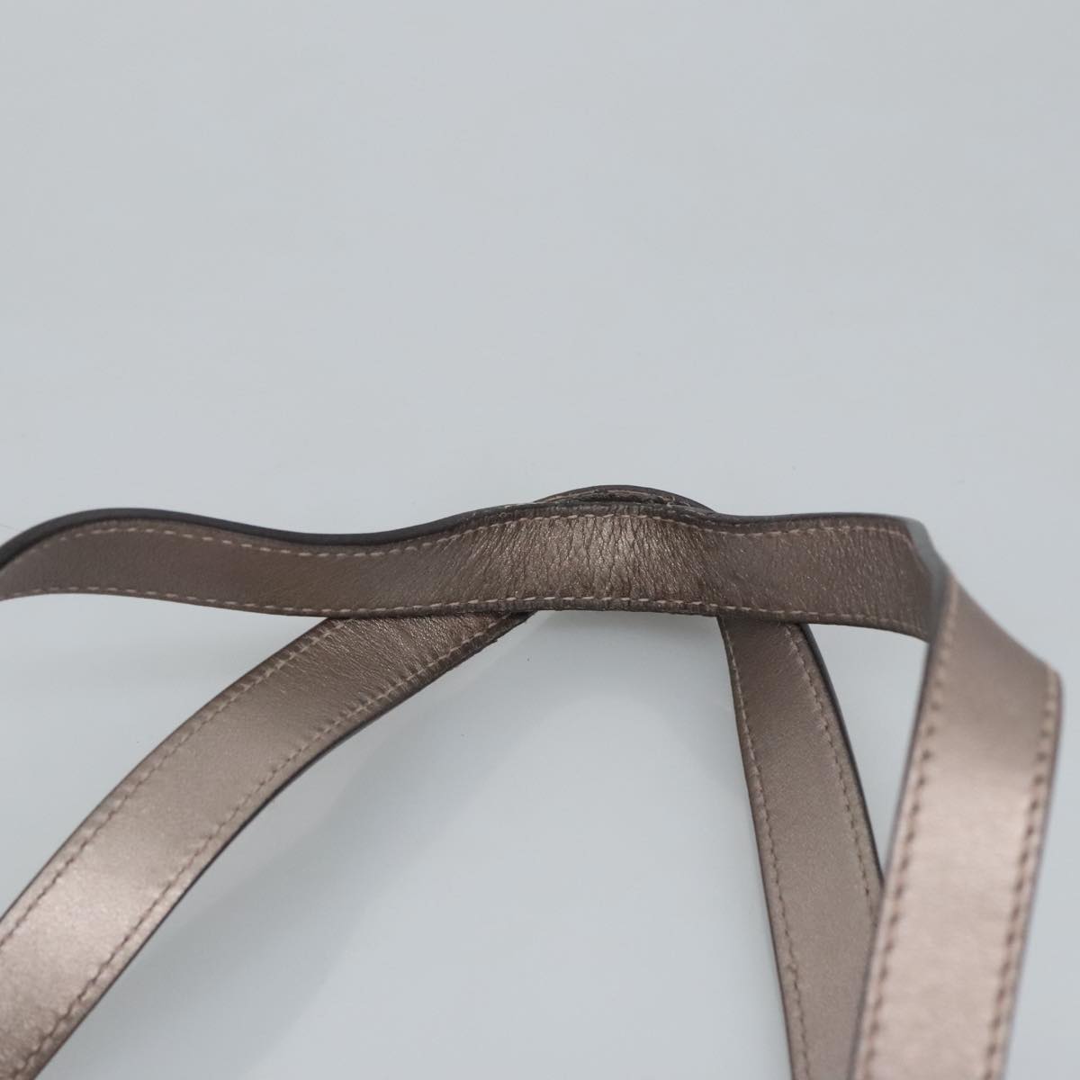 GUCCI GG Canvas Shoulder Bag Gray 327787 99346