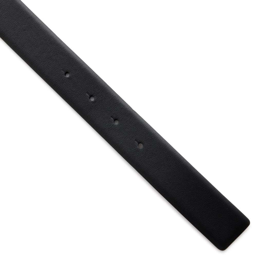 CHANEL CC Logo Belt Size 80 BlackA73462 Leather